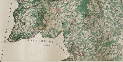 Carte de Poperinghe - Poperinge - Joseph de Ferraris