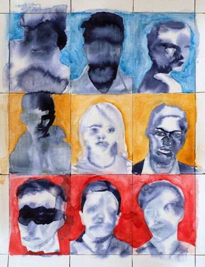 Collection « Visages abstraits » - Joshua Hoskins