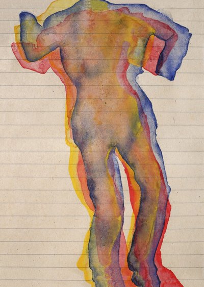Personnage aux couleurs variées - Joshua Hoskins