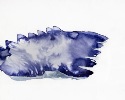 Abstraction bleu profond - Joshua Hoskins