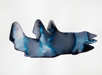 Créature bleu fluide - Joshua Hoskins