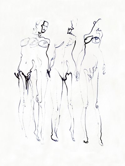 Trois silhouettes élégantes - Joshua Hoskins