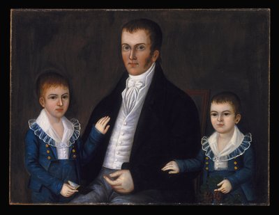John Jacob Anderson et ses fils, John et Edward - Joshua Johnson