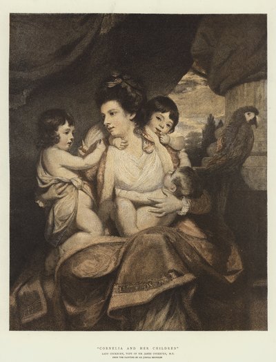 Cornelia et ses enfants - Joshua Reynolds