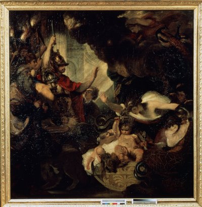 Hercule enfant étranglant les serpents - Joshua Reynolds
