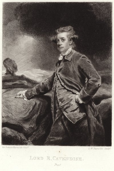 Portrait de Lord Richard Cavendish - Joshua Reynolds