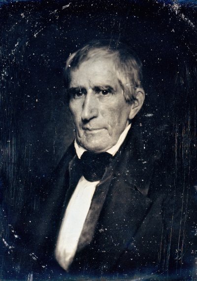 William Henry Harrison, vers 1850. Créateurs : Josiah Johnson Hawes, Albert Sands Southworth - Josiah Johnson Hawes, Albert Sands Southworth