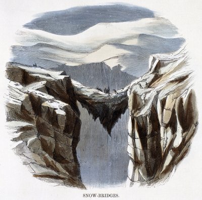 Ponts de Neige, de Phénomènes de la Nature, 1849 - Josiah Wood Whymper