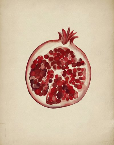 Une grenade rouge juteuse - Josie George