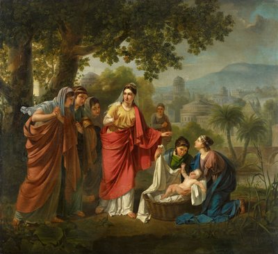 La découverte de Moïse - Jozef Geirnaert