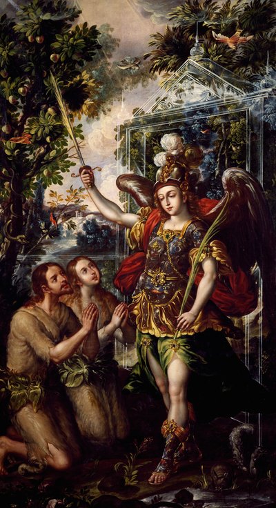 Adam et Ève chassés du Paradis - Juan Correa