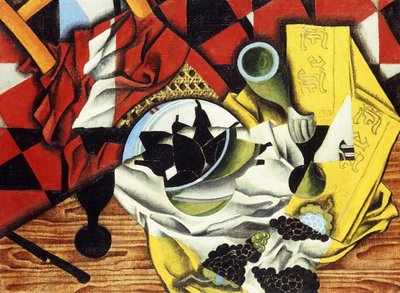Poires et raisins sur une table, 1913 - Juan Gris