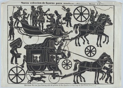 Feuille 13 de figures pour marionnettes d