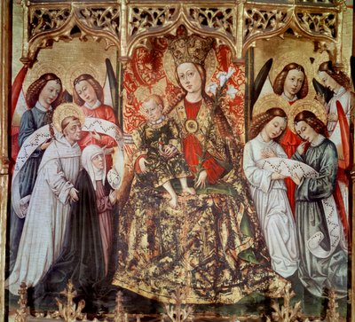 Retable de Sainte Ursule : Vierge à l