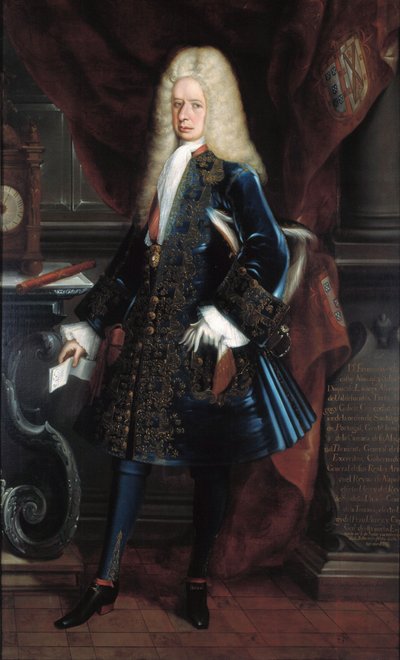 Portrait du vice-roi duc de Linares - Juan Rodríguez Juárez