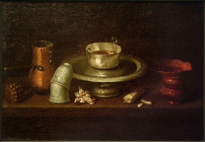 Nature morte avec tasse de cacao - Juan de Zurbaran