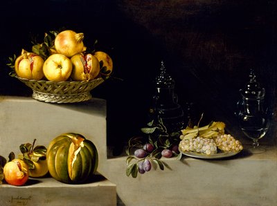 Nature Morte avec Fruits et Verrerie - Juan van der Hamen