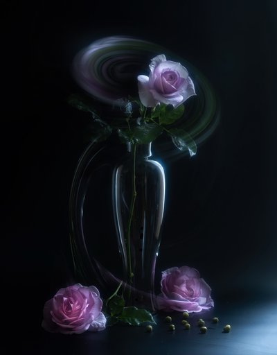 Vase « Éthéré Rose » - Judy Tseng