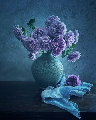 Roses violettes apaisantes - Judy Tseng