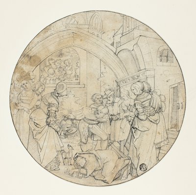 Décapitation de Saint Jean Baptiste - Jörg Breu the Elder