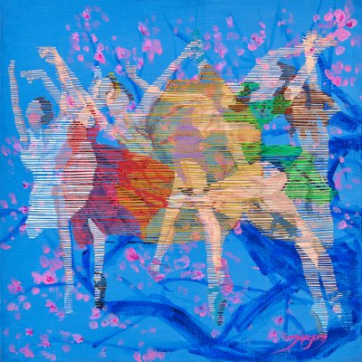 Le ballet des cerisiers en fleurs - Jukyong Park