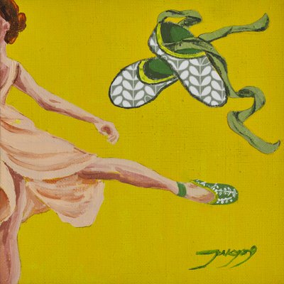 Ballerine dansante jaune - Jukyong Park