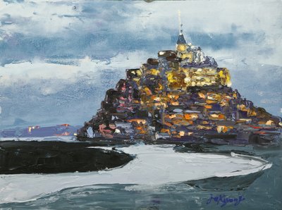 Le Mont-Saint-Michel au crépuscule - Jukyong Park