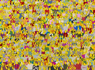 Une célébration animée en foule - Jukyong Park