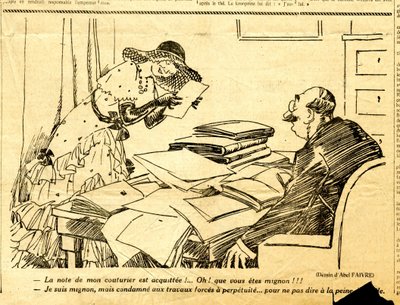 Candide, Satirique en N & B - Jules Abel Faivre