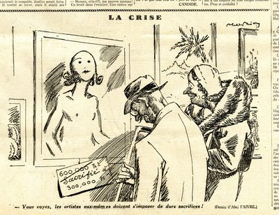 Candide, Satirique en N & B - Jules Abel Faivre