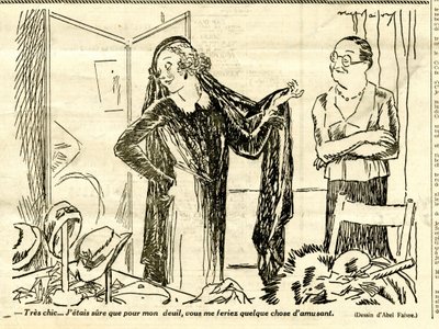 Candide, Satirique en N & B - Jules Abel Faivre
