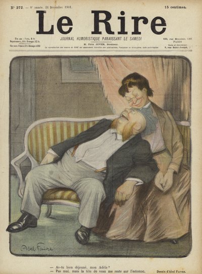 Illustration pour Le Rire - Jules Abel Faivre