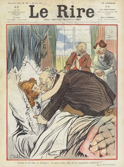 Illustration pour Le Rire - Jules Abel Faivre