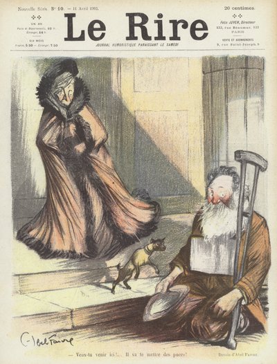 Illustration pour Le Rire - Jules Abel Faivre