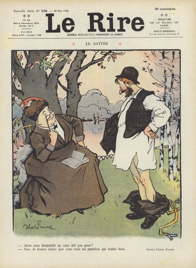 Illustration pour Le Rire - Jules Abel Faivre