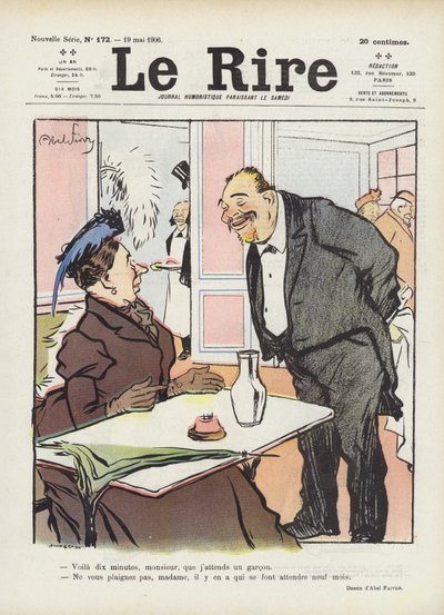 Illustration pour Le Rire - Jules Abel Faivre