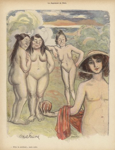 Le Jugement de Paris - Jules Abel Faivre