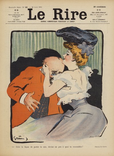 Illustration pour Le Rire - Jules Alexandre Gruen or Grun