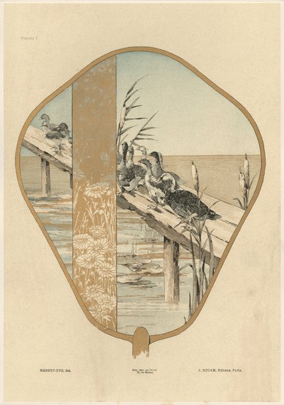 Éventail, planche 1 de 