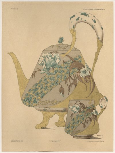Théière et tasse, planche 33 de 