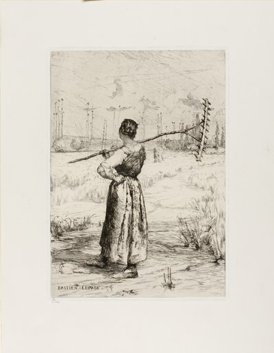 Le retour du champ, 1878 - Jules Bastien Lepage