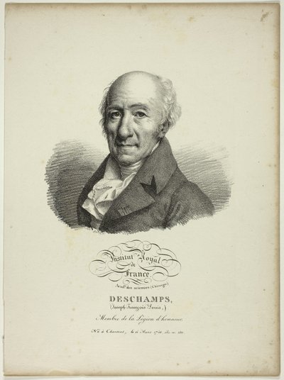 Portrait of Joseph-François-Louis Deschamps - Jules Boilly