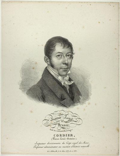 Portrait of Pierre-Louis-Antoine Cordier - Jules Boilly
