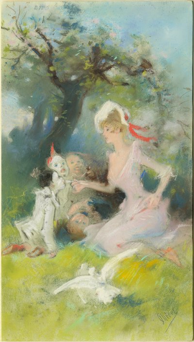 Nourrir les clowns - Jules Cheret
