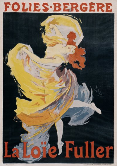 Affiche de Loïe Fuller - Jules Cheret
