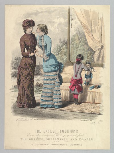 Les dernières modes spécialement conçues et préparées pour la modiste, couturière et Dr... - Jules David