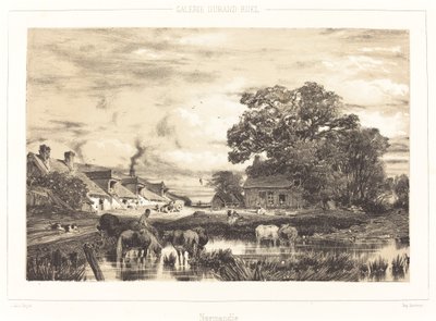 Vue prise en Normandie - Jules Dupré
