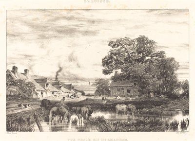 Vue prise en Normandie - Jules Dupré