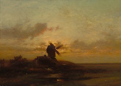 Le moulin à vent - Jules Dupré
