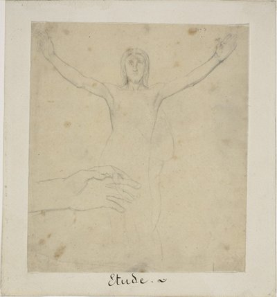 Étude pour la Résurrection - Jules Elie Delaunay